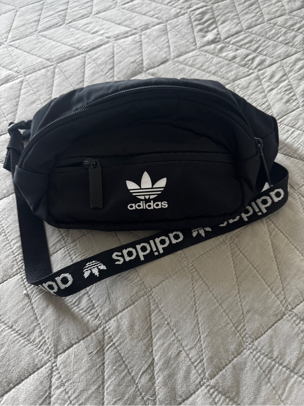 adidas Originals Black Trefoil Waist Bag